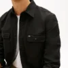 Regular Fit Brushed Twill Overshirt