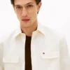 Regular Fit Brushed Twill Overshirt