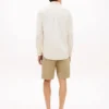 Regular Fit Brushed Twill Overshirt