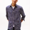 Regular Fit Check Brushed Twill Shirt Regular Fit Check Brushed Twill Shirt