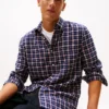 Regular Fit Check Brushed Twill Shirt Regular Fit Check Brushed Twill Shirt
