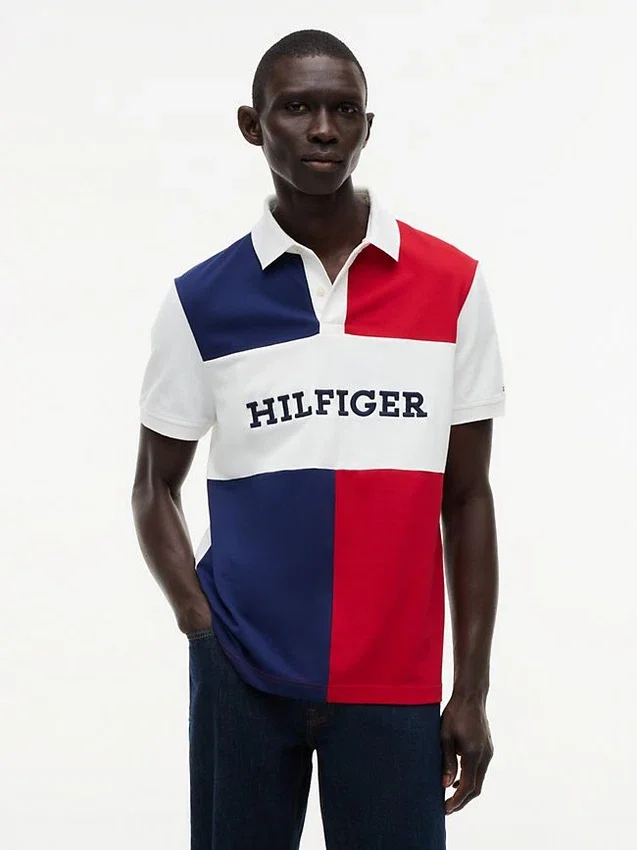 Regular Fit Colorblock Polo Regular Fit Colorblock Polo