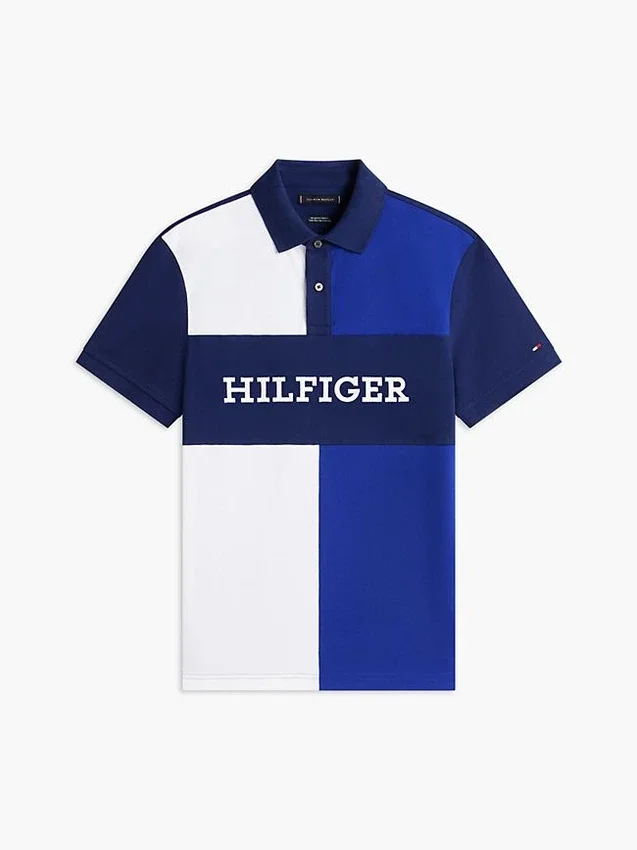 Regular Fit Colorblock Polo Regular Fit Colorblock Polo