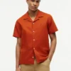 Regular Fit Cotton-Linen Camp Shirt Regular Fit Cotton-Linen Camp Shirt