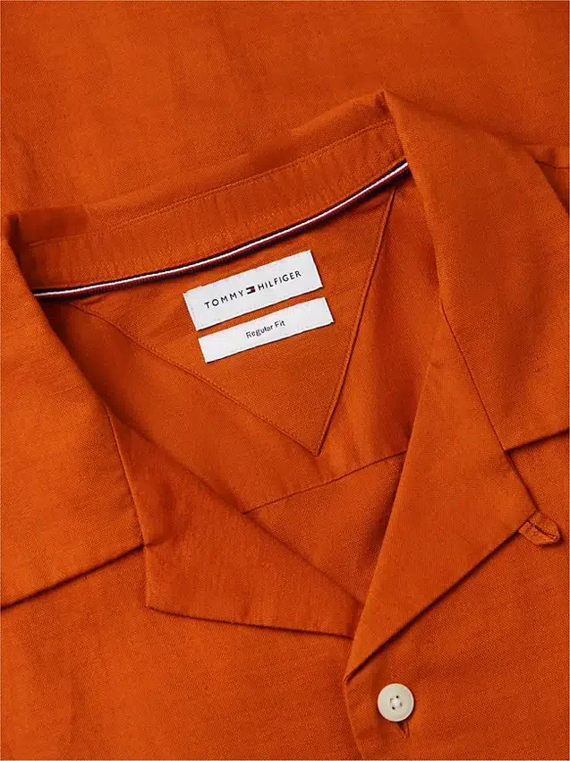 Regular Fit Cotton-Linen Camp Shirt Regular Fit Cotton-Linen Camp Shirt