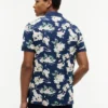 Regular Fit Floral Print Polo Regular Fit Floral Print Polo