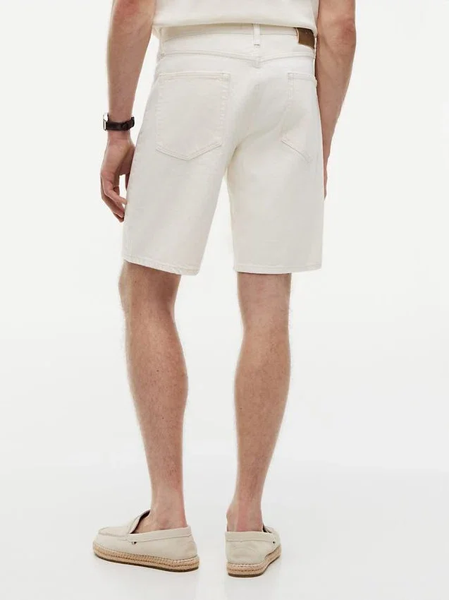 Regular Fit Garment-Dyed Denim Short Regular Fit Garment-Dyed Denim Short