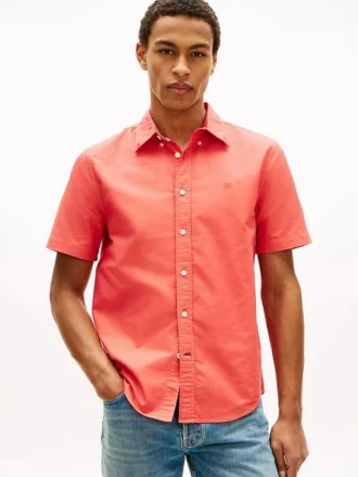 Regular Fit Garment-Dyed Oxford Shirt Regular Fit Garment-Dyed Oxford Shirt
