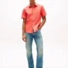 Regular Fit Garment-Dyed Oxford Shirt