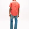 Regular Fit Garment-Dyed Oxford Shirt