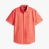 Regular Fit Garment-Dyed Oxford Shirt