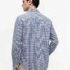 Regular Fit Gingham Linen-Blend Shirt Regular Fit Gingham Linen-Blend Shirt