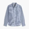 Regular Fit Gingham Linen-Blend Shirt Regular Fit Gingham Linen-Blend Shirt