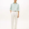 Regular Fit Gingham Linen Shirt Regular Fit Gingham Linen Shirt