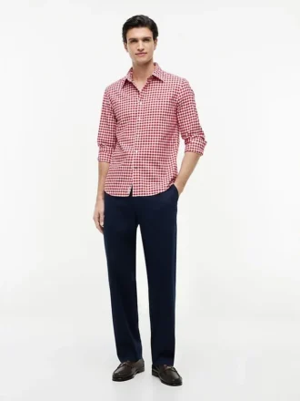 Regular Fit Gingham Oxford Shirt