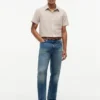 Regular Fit Glen Plaid Linen-Blend Shirt