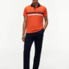 Regular Fit Hilfiger Logo Wicking Polo