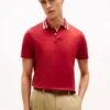 Regular Fit Jacquard Tipped Polo