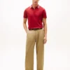 Regular Fit Jacquard Tipped Polo