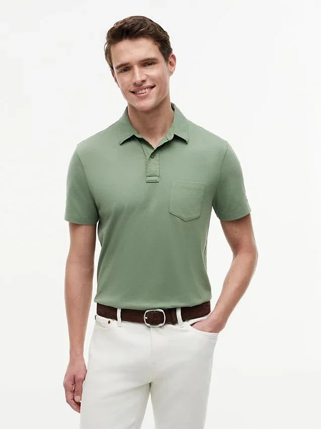 Regular Fit Jersey Pocket Polo Regular Fit Jersey Pocket Polo