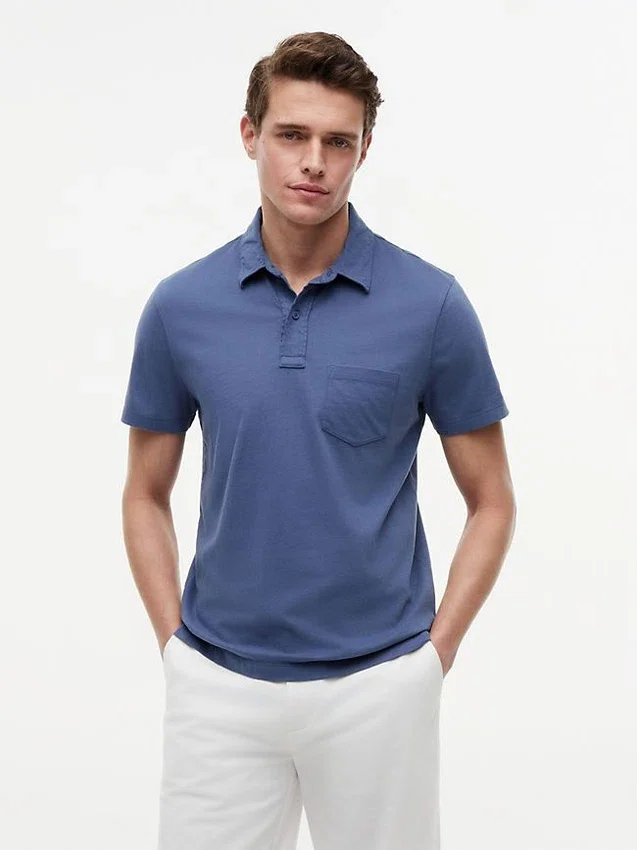 Regular Fit Jersey Pocket Polo Regular Fit Jersey Pocket Polo