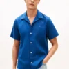 Regular Fit Linen-Blend Camp Shirt Regular Fit Linen-Blend Camp Shirt