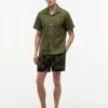 Regular Fit Linen-Blend Camp Shirt Regular Fit Linen-Blend Camp Shirt
