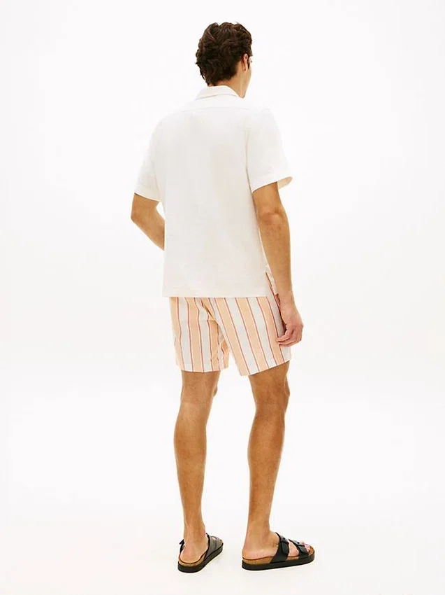 Regular Fit Linen-Blend Camp Shirt Regular Fit Linen-Blend Camp Shirt