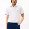 Regular Fit Linen-Blend Pique Polo