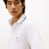 Regular Fit Linen-Blend Pique Polo