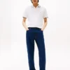 Regular Fit Linen-Blend Pique Polo