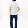 Regular Fit Linen-Blend Pique Polo