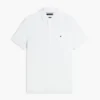 Regular Fit Linen-Blend Pique Polo