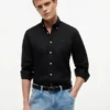 Regular Fit Linen-Blend Shirt Regular Fit Linen-Blend Shirt