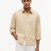 Regular Fit Linen-Blend Shirt Regular Fit Linen-Blend Shirt