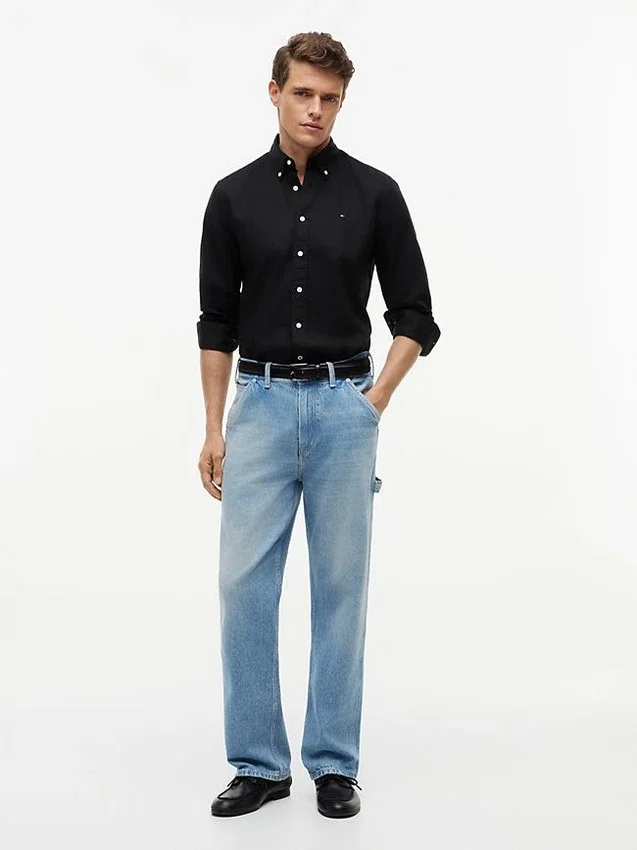Regular Fit Linen-Blend Shirt Regular Fit Linen-Blend Shirt