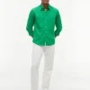Regular Fit Linen-Blend Shirt Regular Fit Linen-Blend Shirt