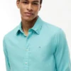 Regular Fit Linen-Blend Shirt Regular Fit Linen-Blend Shirt