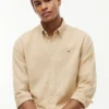 Regular Fit Linen-Blend Shirt Regular Fit Linen-Blend Shirt