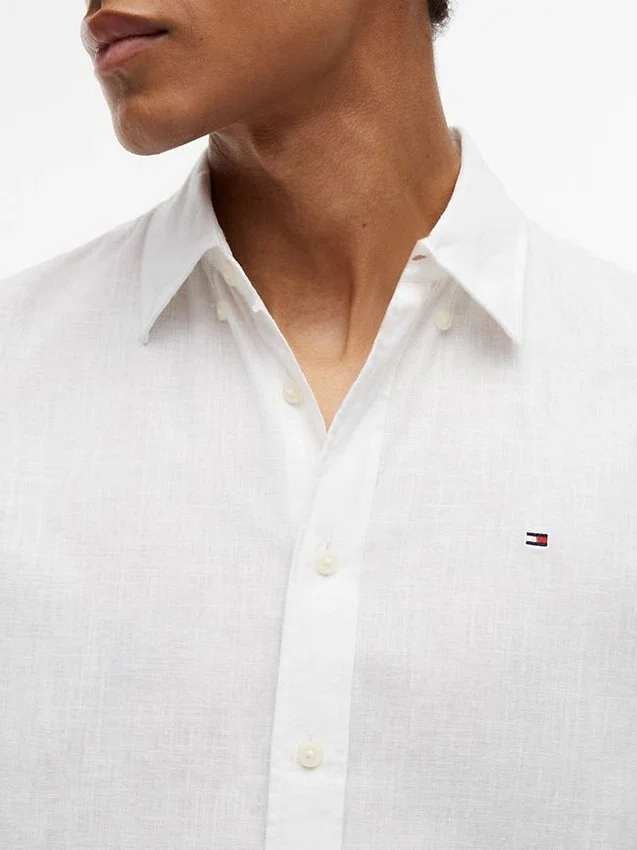 Regular Fit Linen-Blend Shirt Regular Fit Linen-Blend Shirt