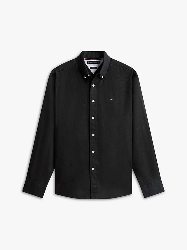 Regular Fit Linen-Blend Shirt Regular Fit Linen-Blend Shirt