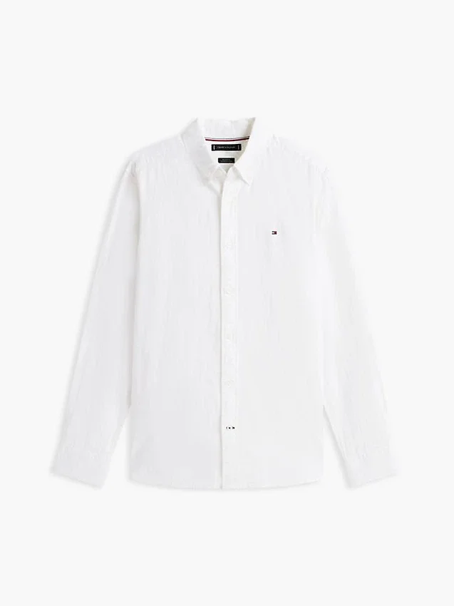 Regular Fit Linen-Blend Shirt Regular Fit Linen-Blend Shirt