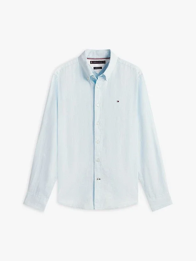 Regular Fit Linen-Blend Shirt Regular Fit Linen-Blend Shirt