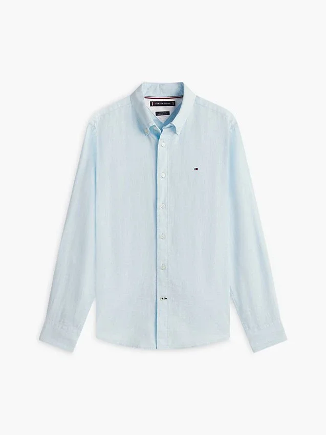 Regular Fit Linen-Blend Shirt Regular Fit Linen-Blend Shirt
