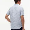 Regular Fit Linen Sailing Print Shirt