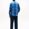 Regular Fit Madras Check Linen Shirt