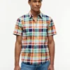 Regular Fit Madras Oxford Shirt