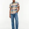 Regular Fit Madras Oxford Shirt
