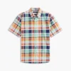 Regular Fit Madras Oxford Shirt