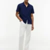 Regular Fit Mesh Pocket Shirt Polo